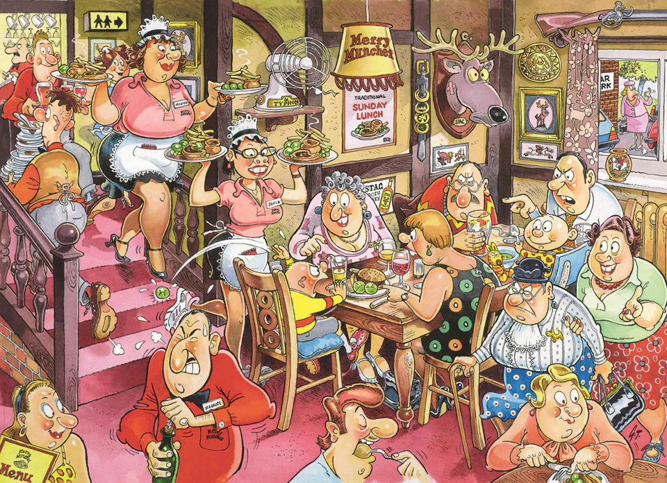 Пазл Sunday Lunch!