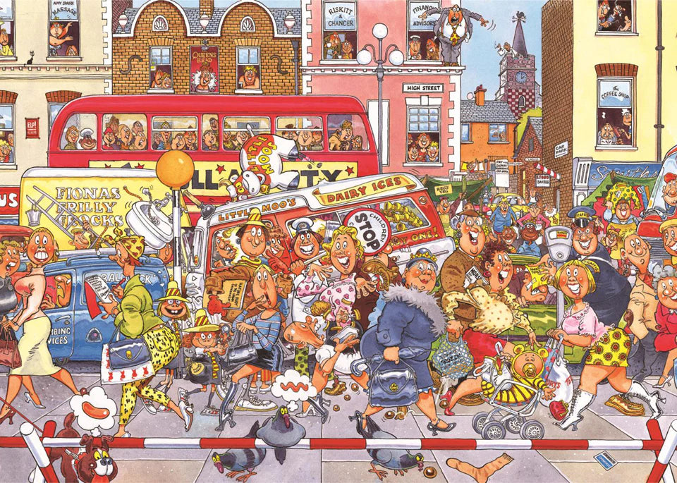 Пазл Wasgij Full Monty Fever!