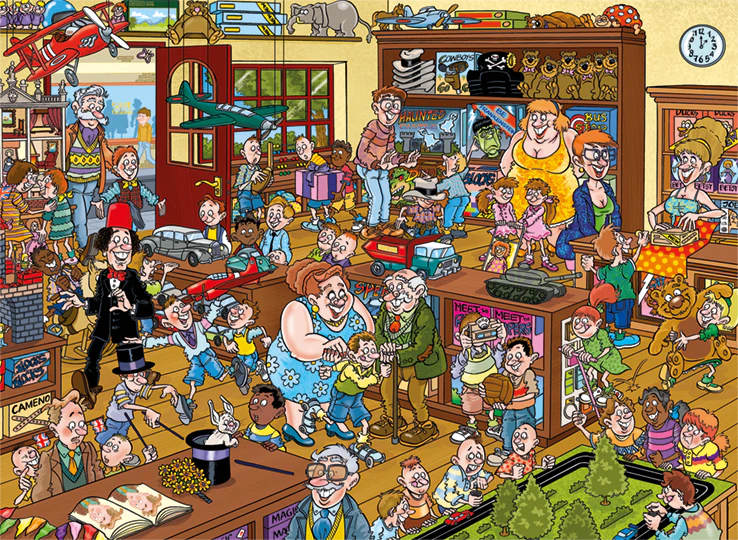 Пазл Wasgij The Toy Shop!