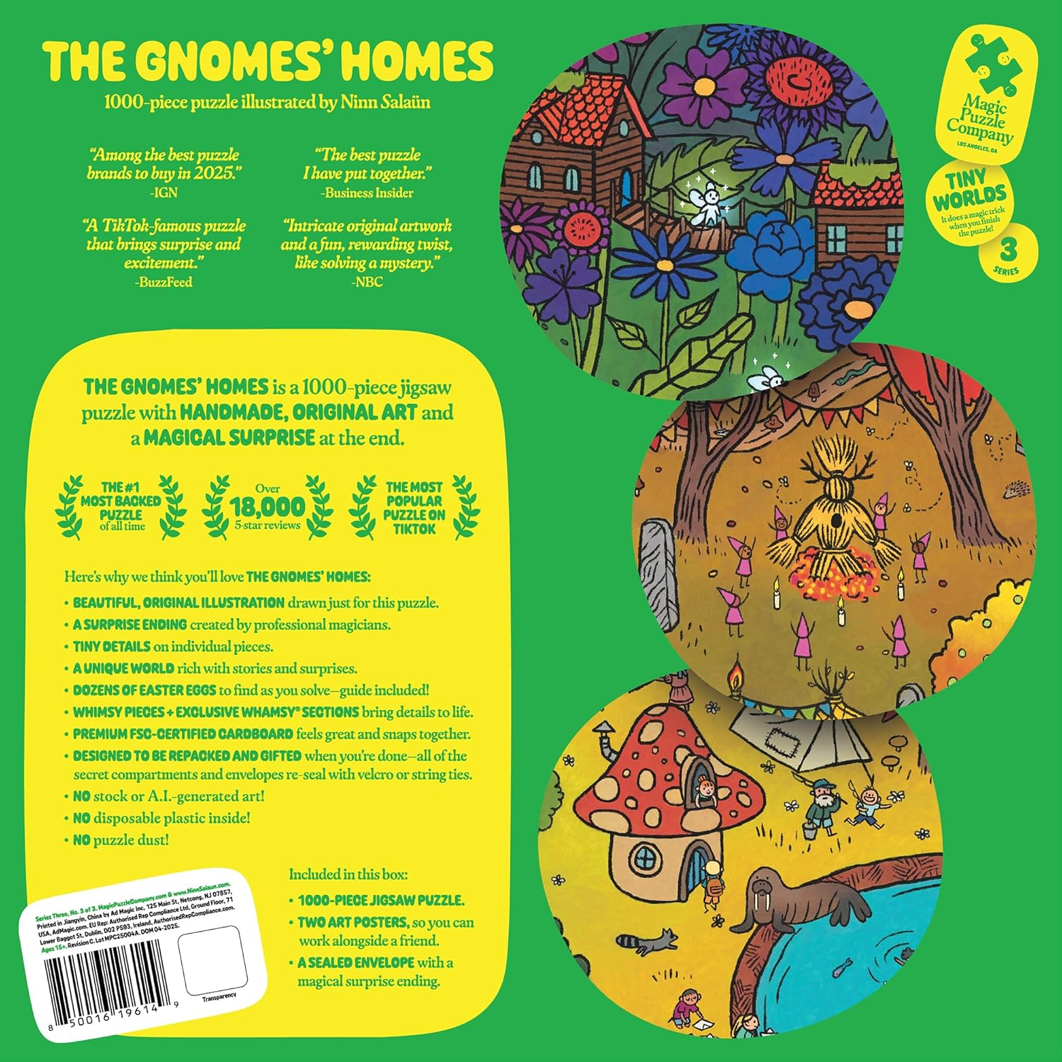 Магічні пазли The Gnomes' Homes