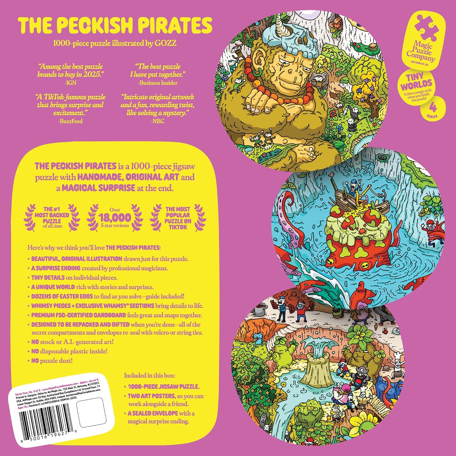 Магічні пазли The Peckish Pirates