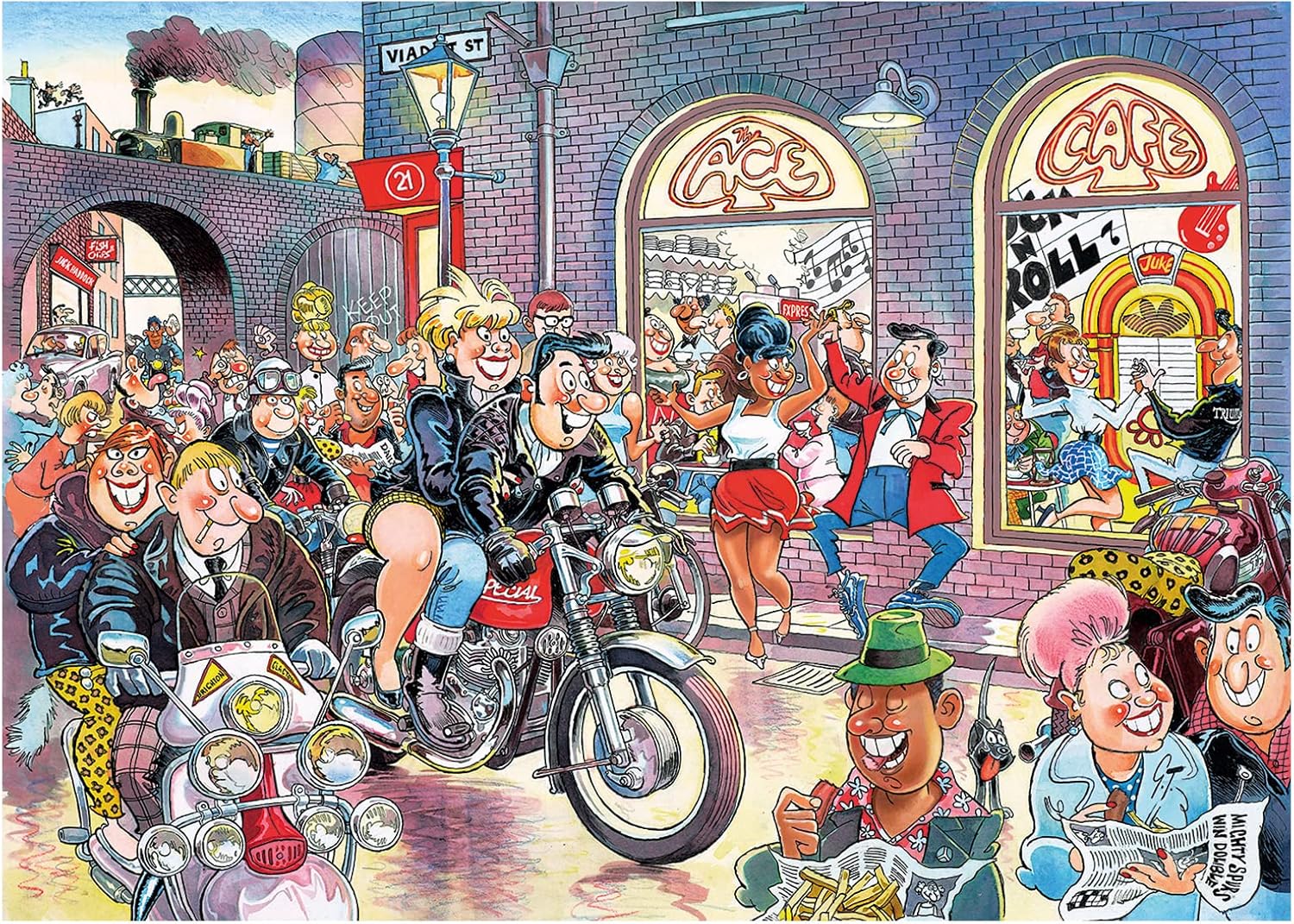 Пазл Wasgij Rock Around the Clock