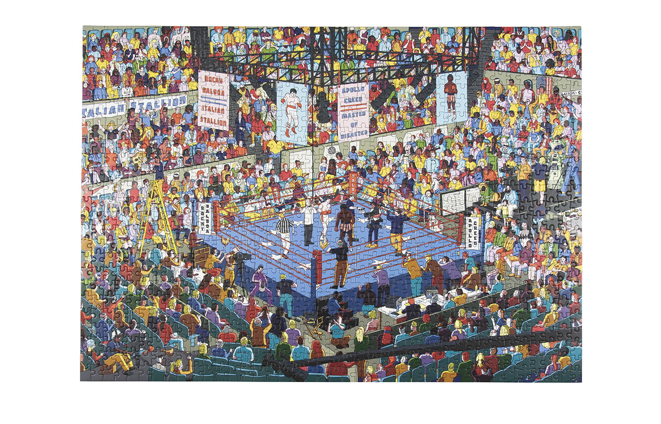 Пазл Stallone's Big Fight