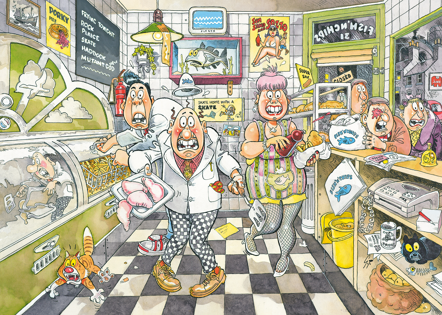 Пазл Fishy Business!