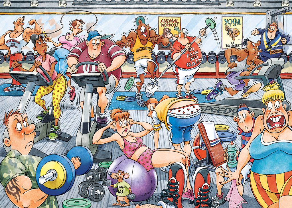 Пазл Dropping the Weight!