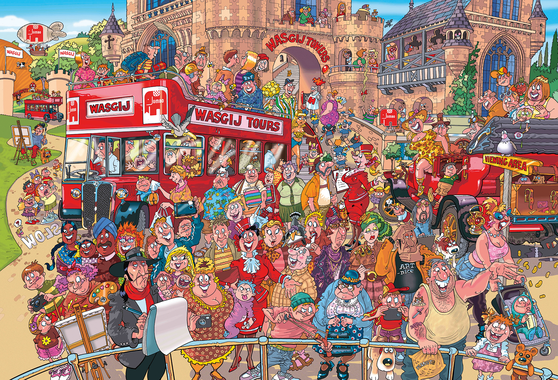 Пазл Wasgij Studio Tour!