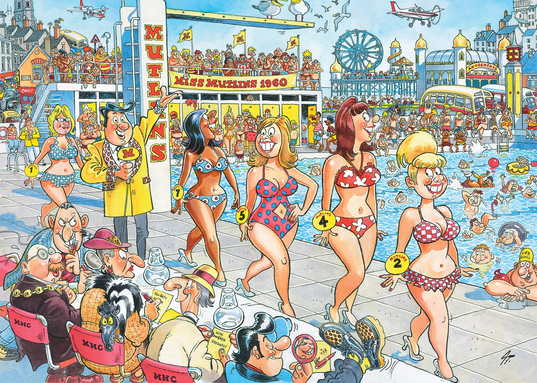 Пазл Super Models!