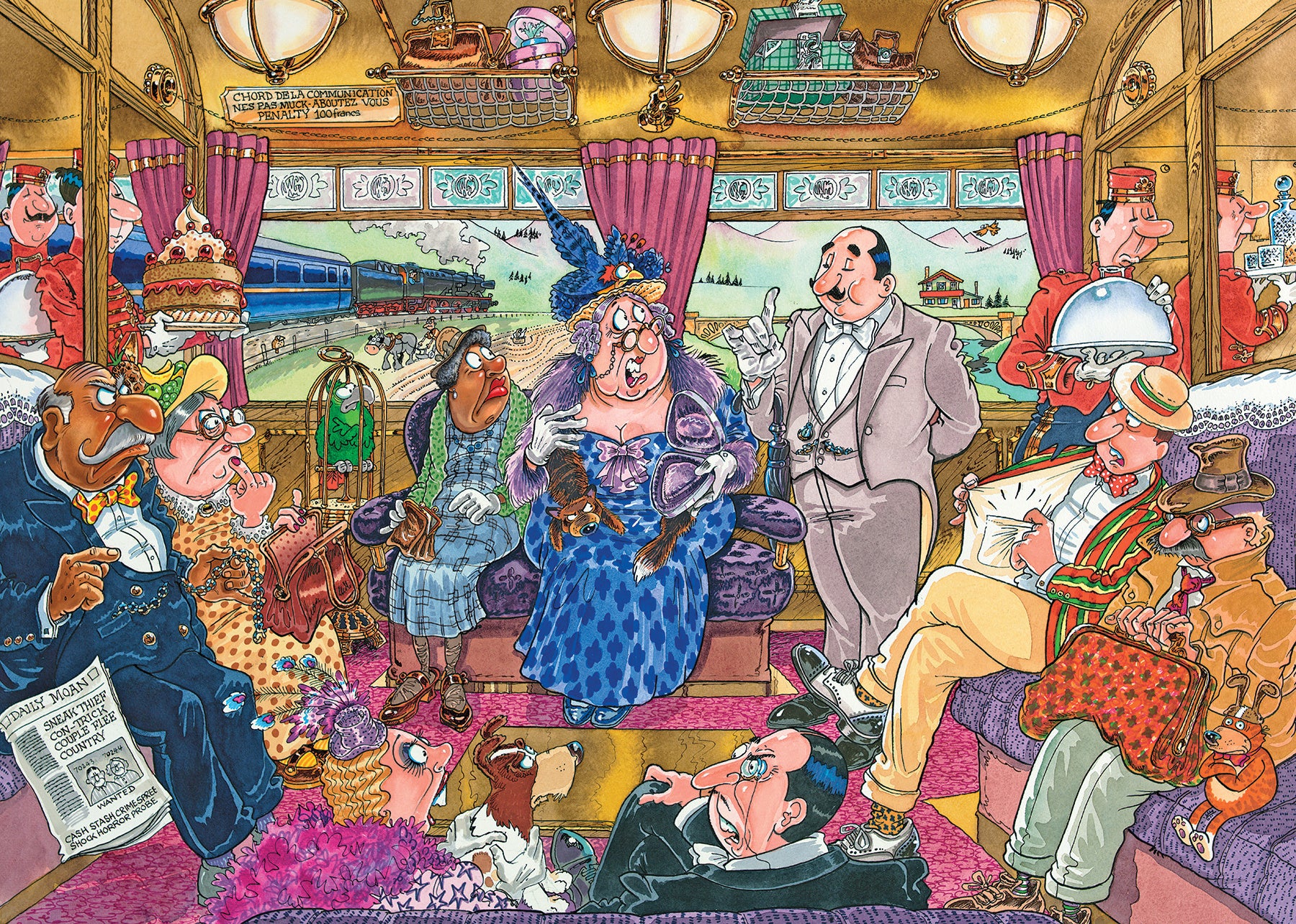 Пазл Great Train Robbery!