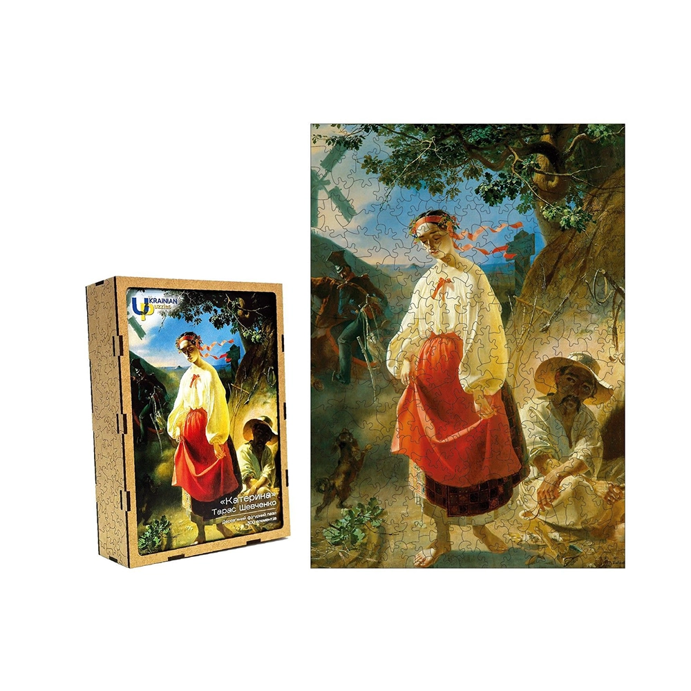 Дерев’яний пазл Катерина