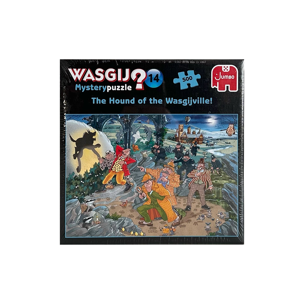 Пазл The Hound of the Wasgijville! 500 деталей